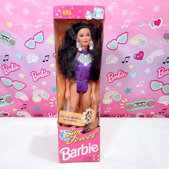 Mattel Barbie SUN JEWEL KIRA Doll 10956 Vintage 1993 NRFB - Picture 1 of 9